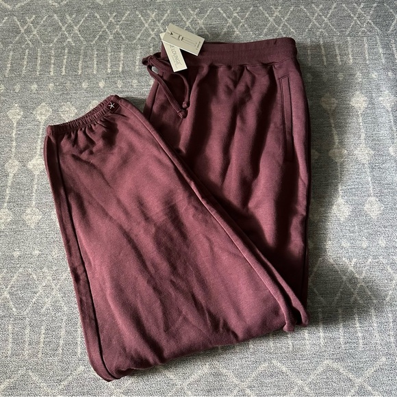 NWT Barefoot Dreams Malibu Collection Brushed Luxe Lounge Jogger Fig 1X - Picture 3 of 8